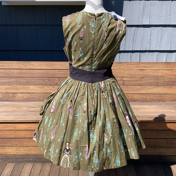 Trashy Diva Bitsy Middy Dress - Mime Time Size 10 - Picture 5 of 8